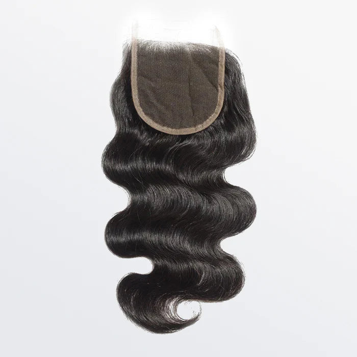 RemyLuxe Body Wave Free Parted Lace Closure 4.5 X 4.5