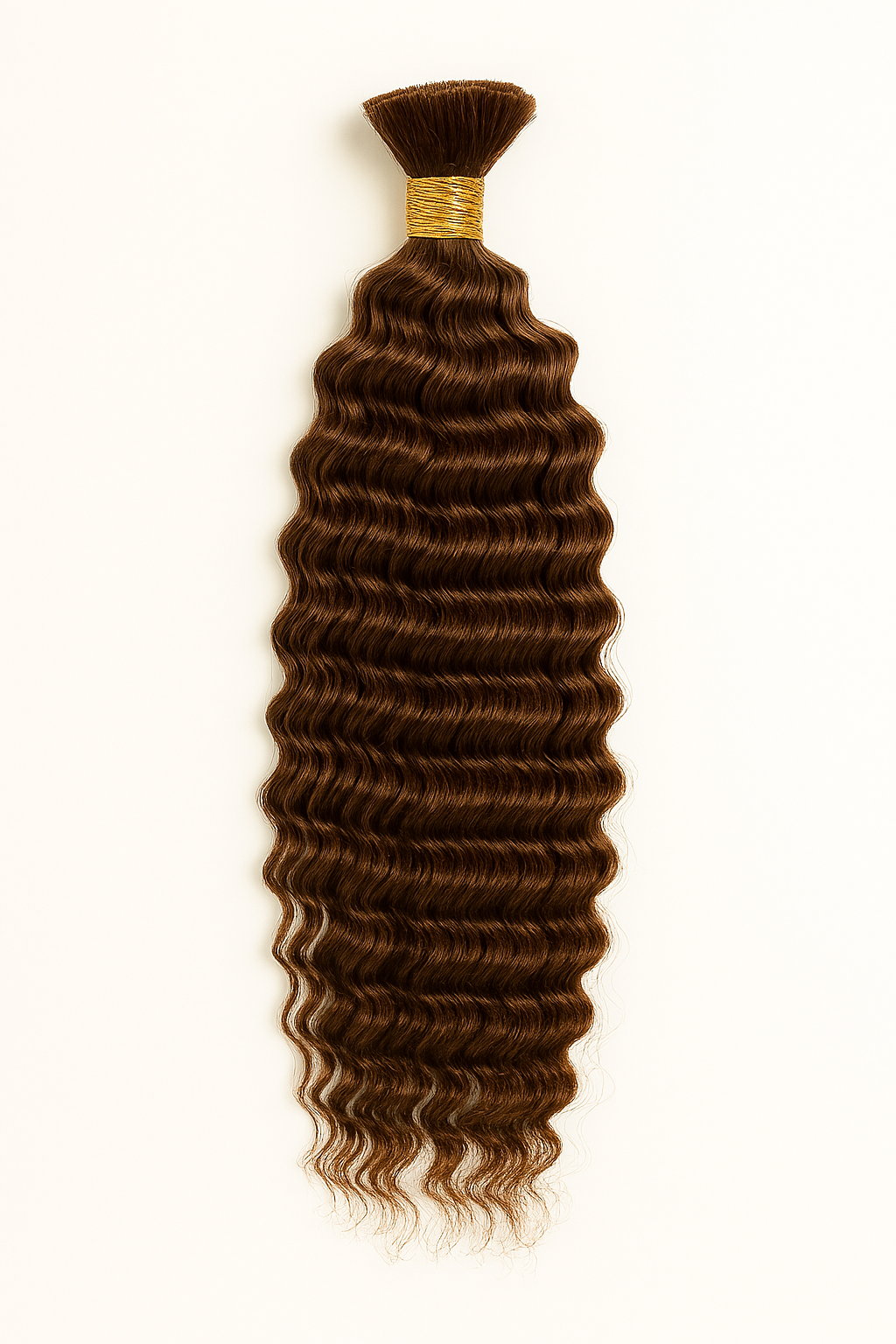 RemyLuxe LuxeLengths Deep Wave Brown Braiding Hair