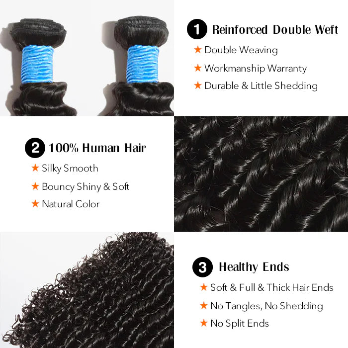 Virgin RemyLuxe Deep Curl