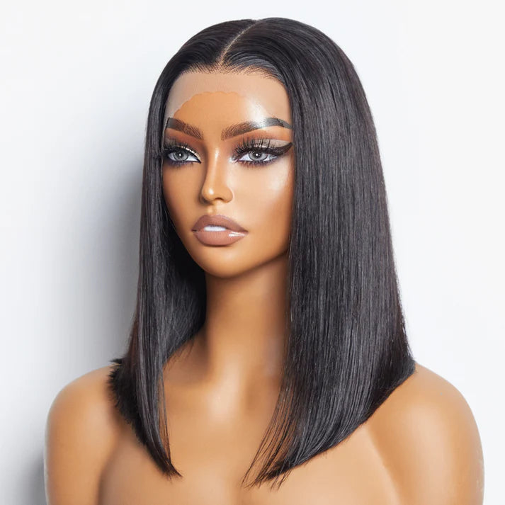 RemyLuxe 13 x 4 Lace Front Straight Bob Wig