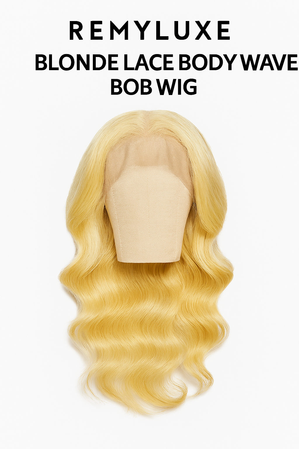 RemyLuxe Blonde Lace Body Wave Wig