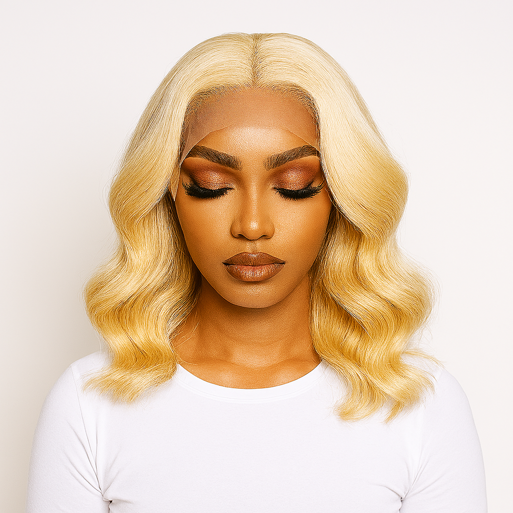 RemyLuxe Blonde Lace Body Wave Wig