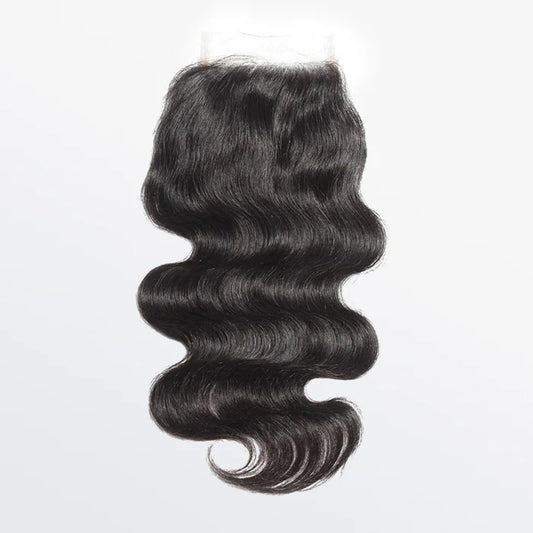 RemyLuxe Body Wave Free Parted Lace Closure 4.5 X 4.5