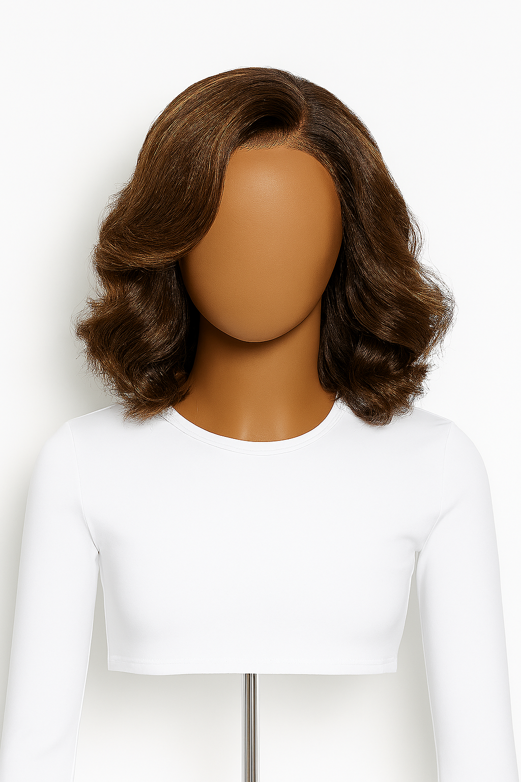 RemyLuxe Brown Loose Wave Wig