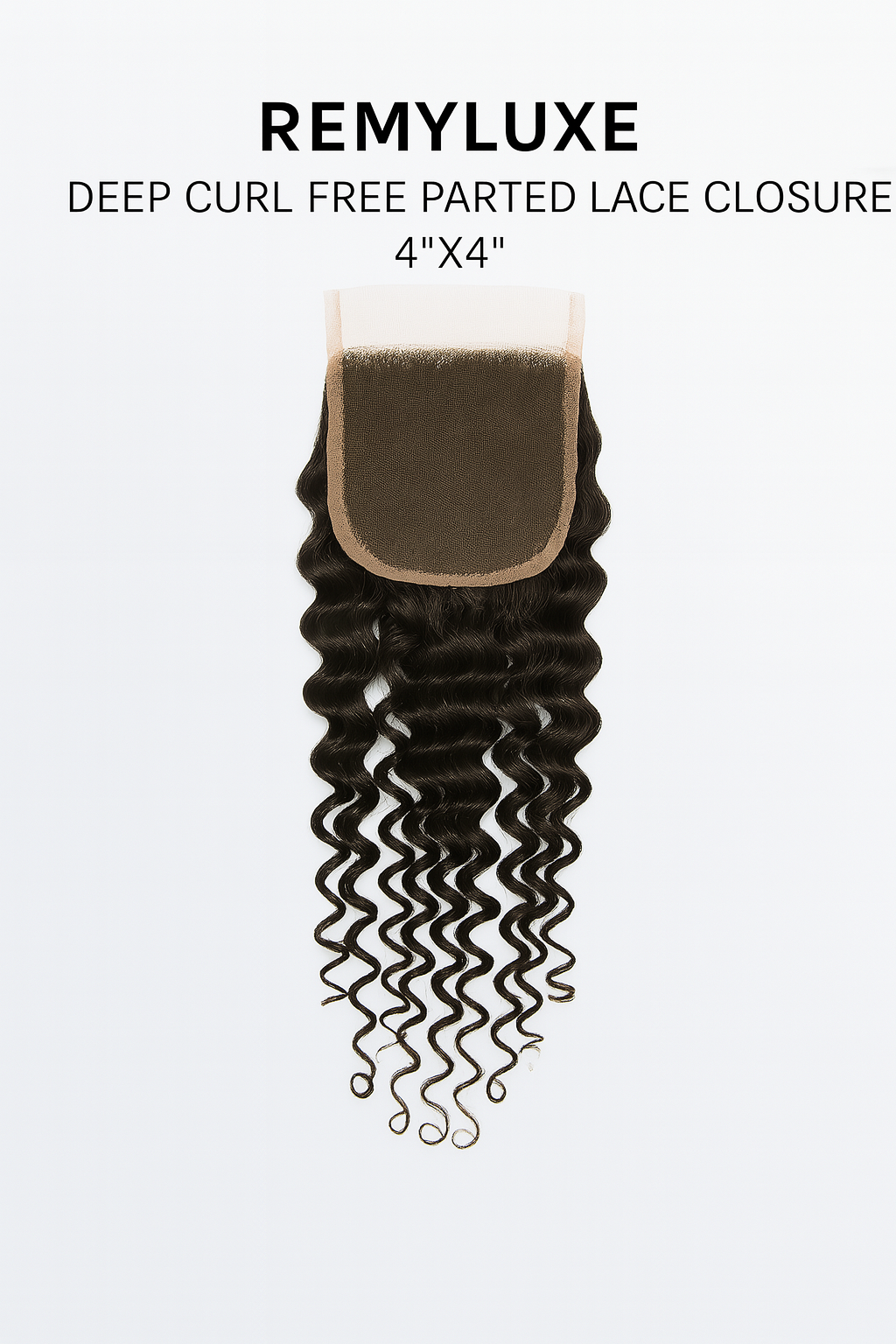 RemyLuxe Deep Curl Closure