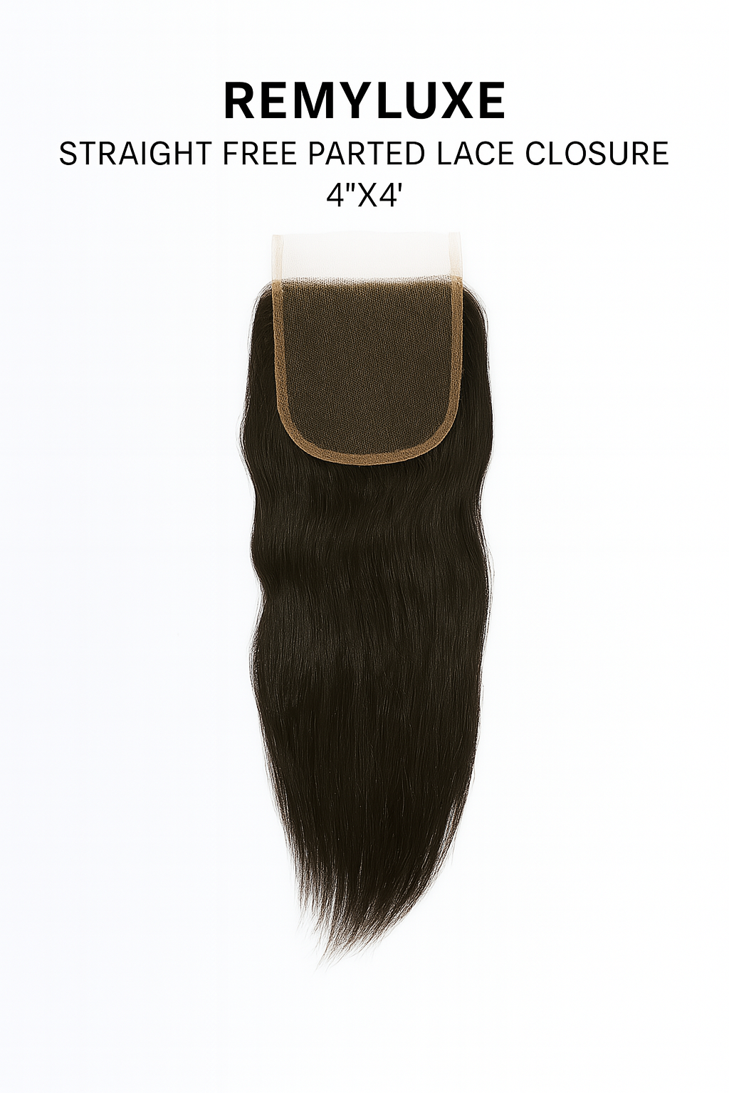 RemyLuxe Straight Closure