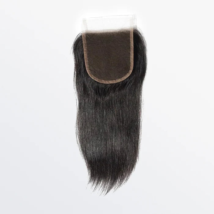 RemyLuxe Straight Free Parted Lace Closure 4.5 X 4.5