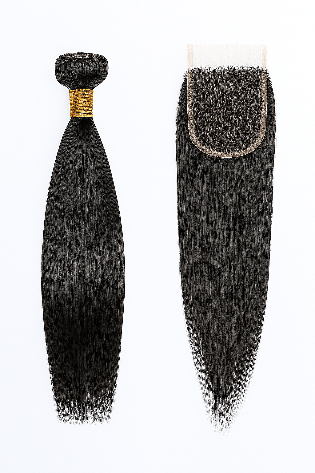 RemyLuxe Straight HD Closure