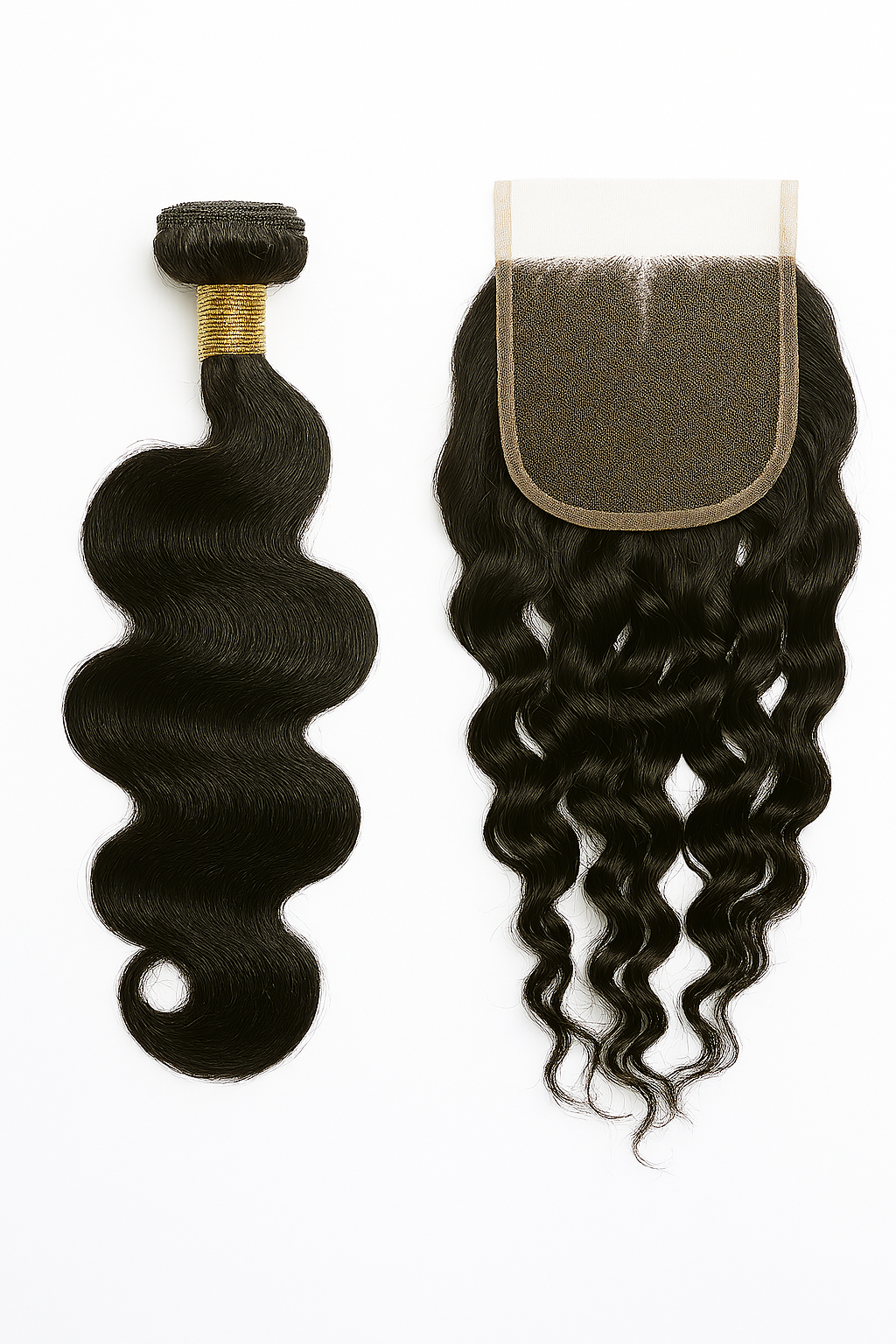 RemyLuxe Water Wave Closure