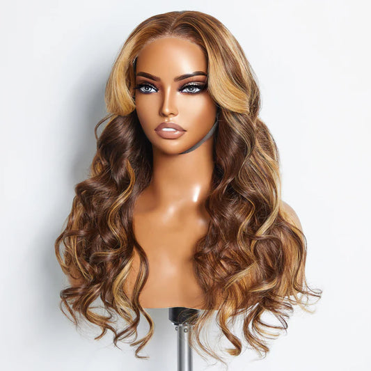RemyLuxe 24 Inch 5 x 5 Ombre Body Wave Wig